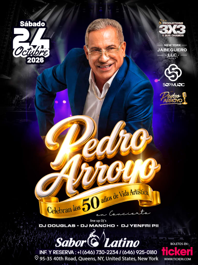 PEDRO ARROYO EN CONCIERTO | Sabor Latino