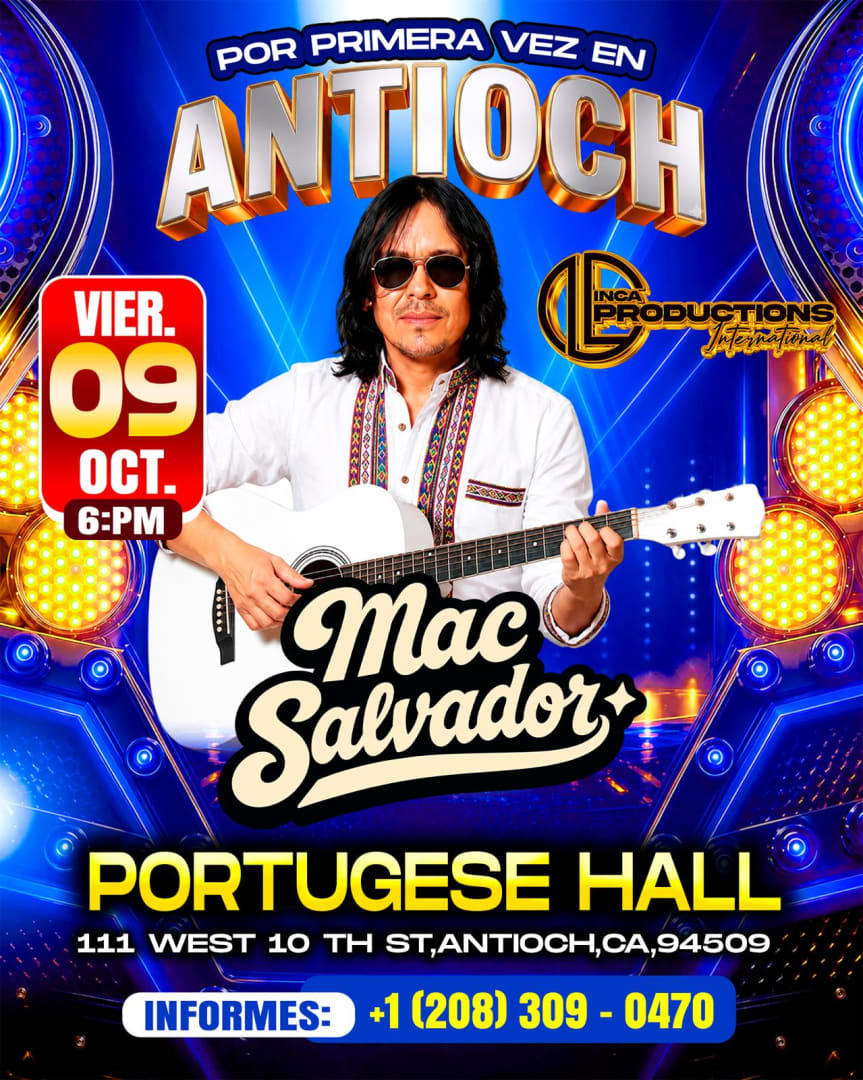 MAC SALVADOR - GIRA TOUR 2026 EE.UU.