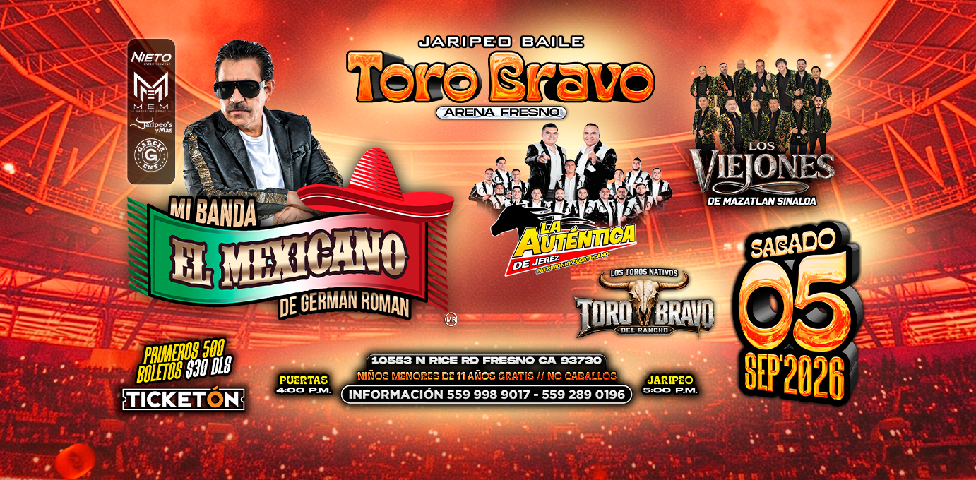 Jaripeo Baile Con Banda El Mexicano De German Roman La Autentica De Jerez Banda Los Viejones De Mazatlan Y Mas
