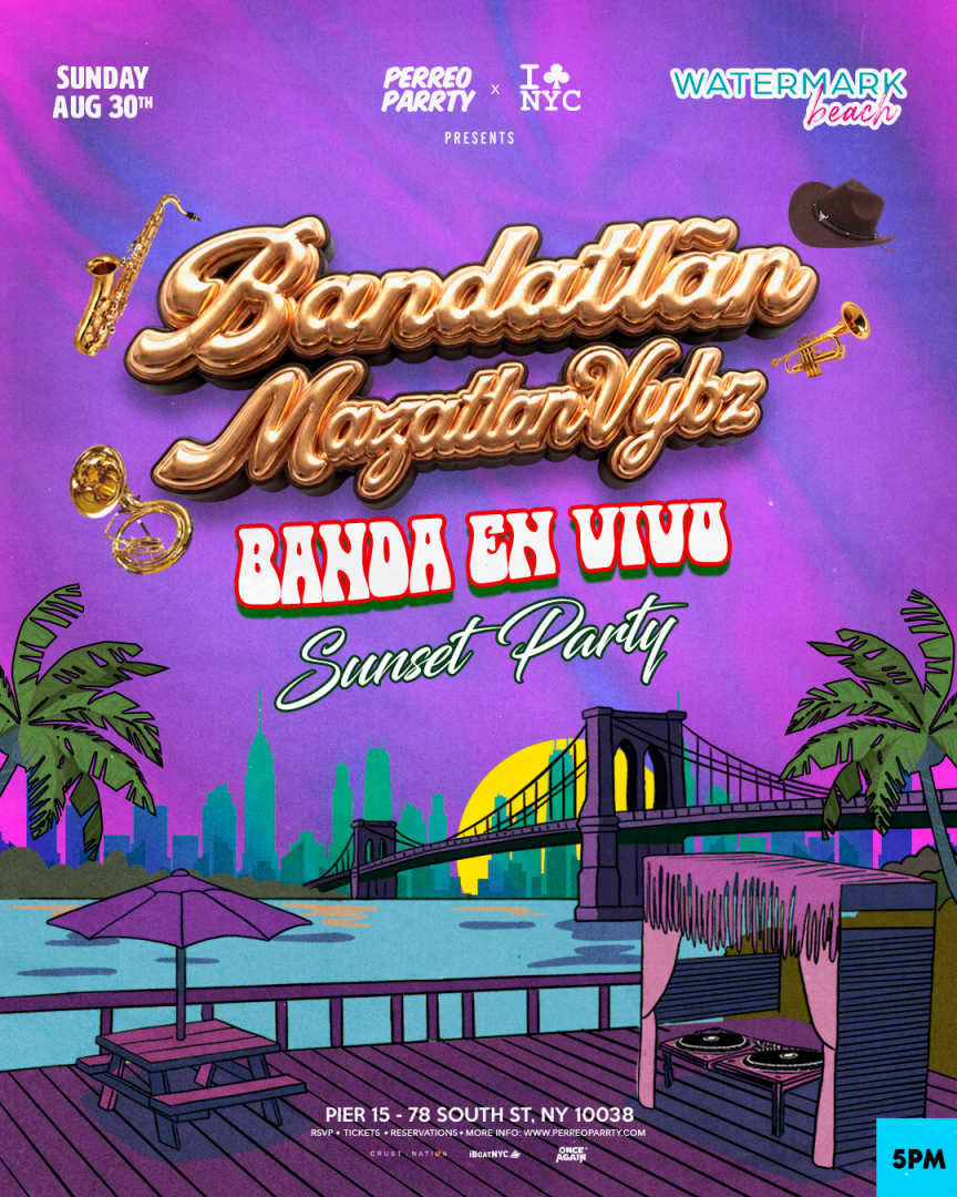 Brunch de Banda - Fiesta latina al atardecer en Watermark Beach NYC