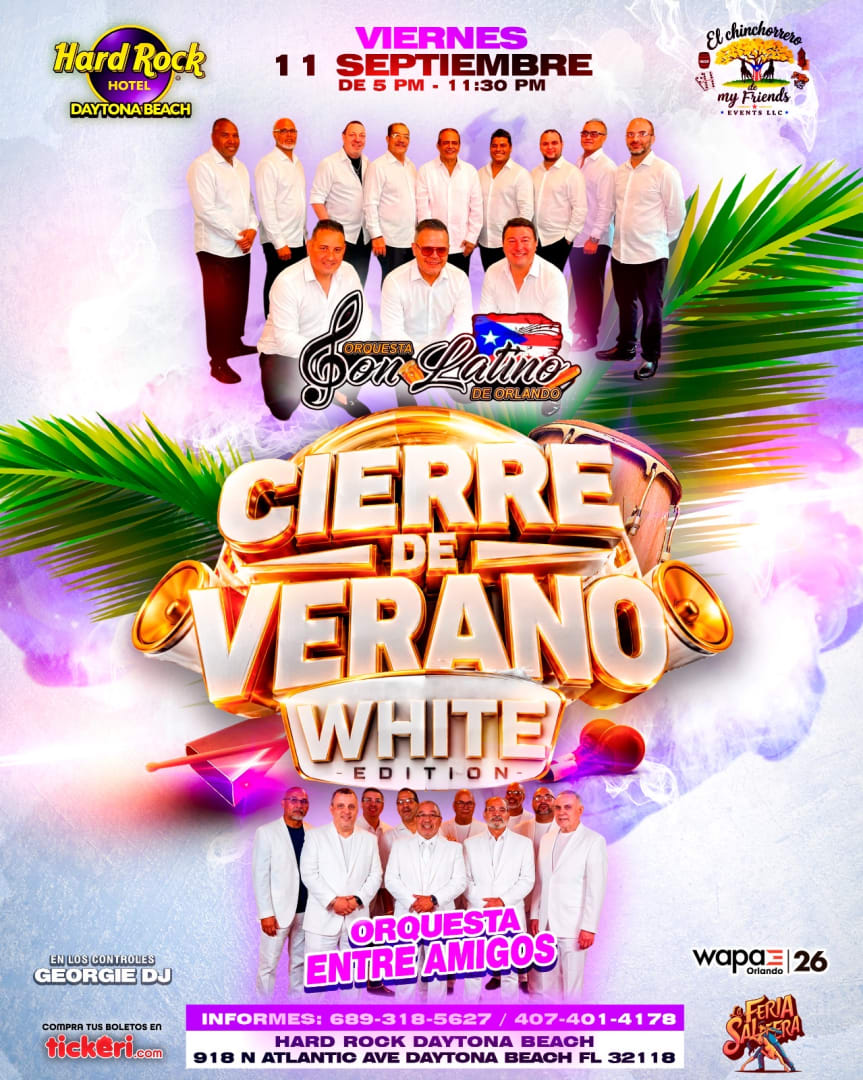 CIERRE DE VERANO SALSA WHITE PARTY