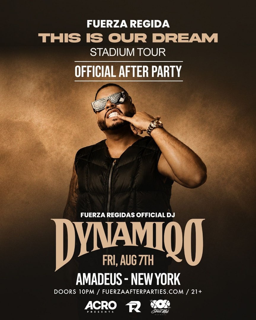 Fuerza Regida Official After Party NYC con DJ DYNAMIQO