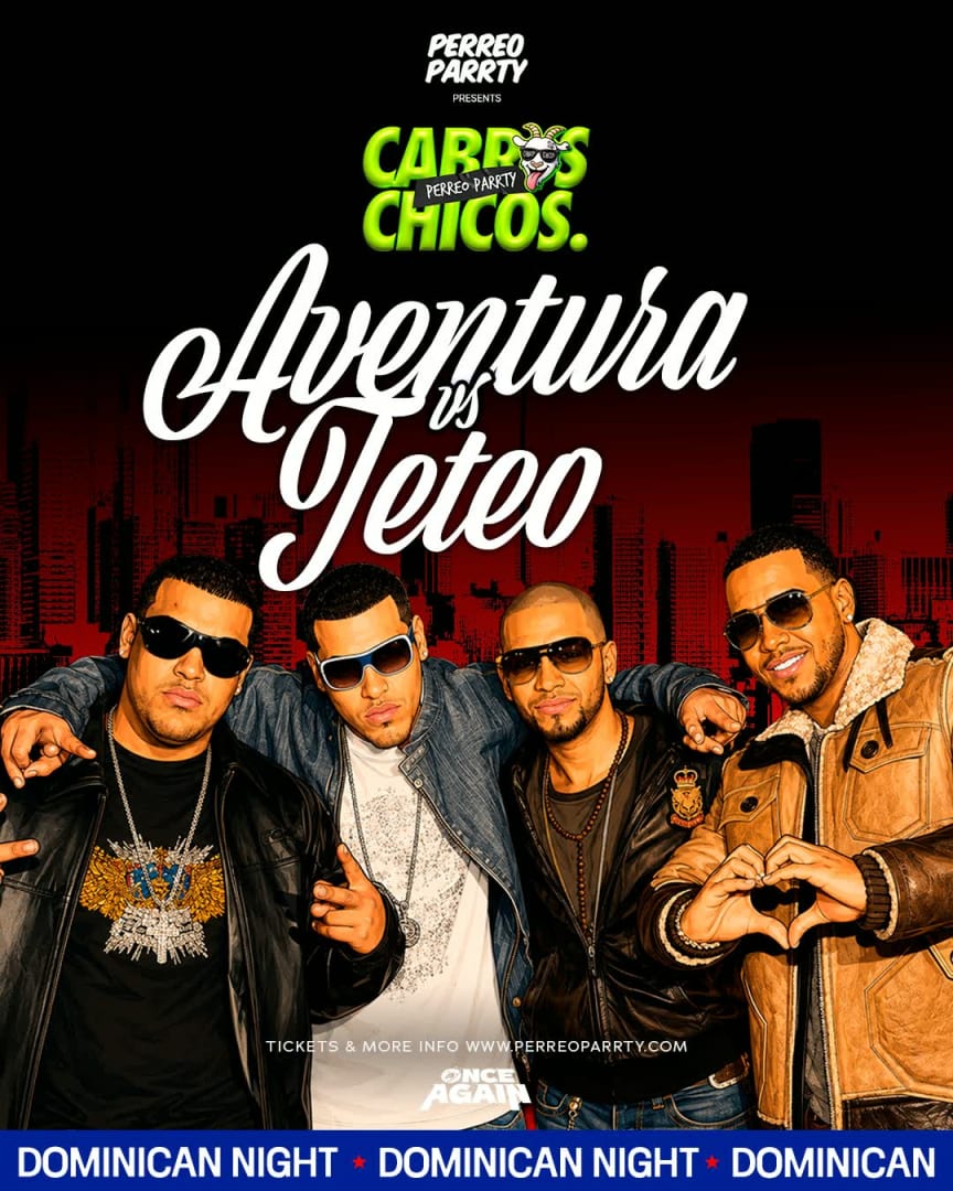 Cabros Chicos: Aventura vs Teteo Night | Latin Dance Parrty (18+)
