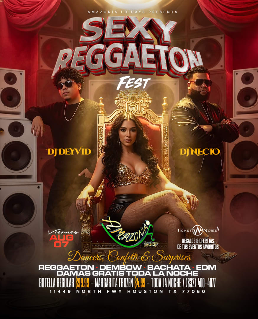 Viernes Amazonia: Dembow & Reggaeton