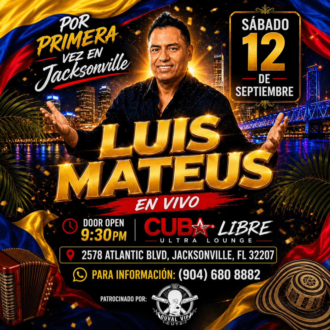 Luis Mateus Por Primera Vez En Jacksonville