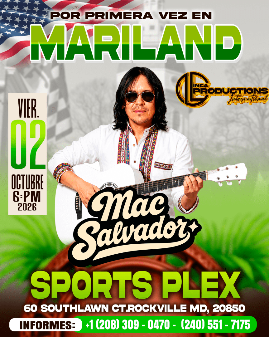 MAC SALVADOR - GIRA TOUR 2026 USA