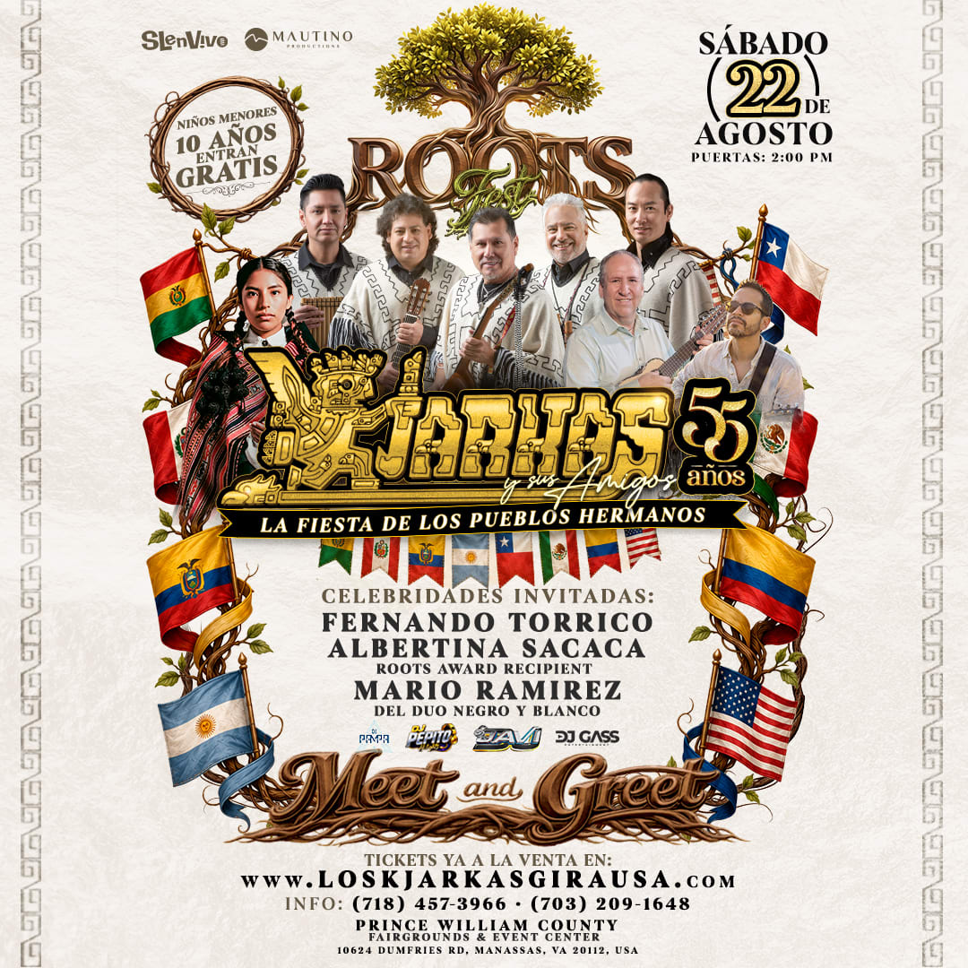 LOS KJARKAS 55 Años | Virginia - Roots Festival Boliviano in