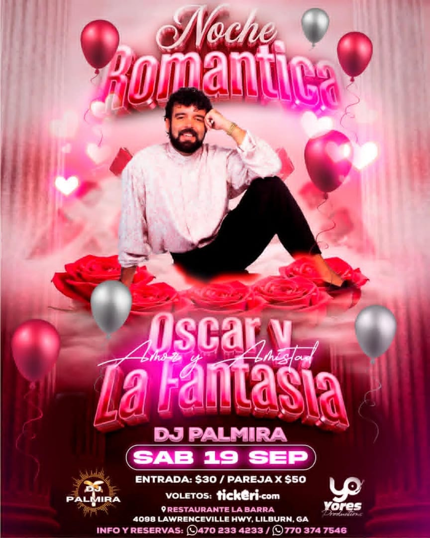 Celebrando Amor Y Amistad Con Oscar Y La Fantasia En Vivo