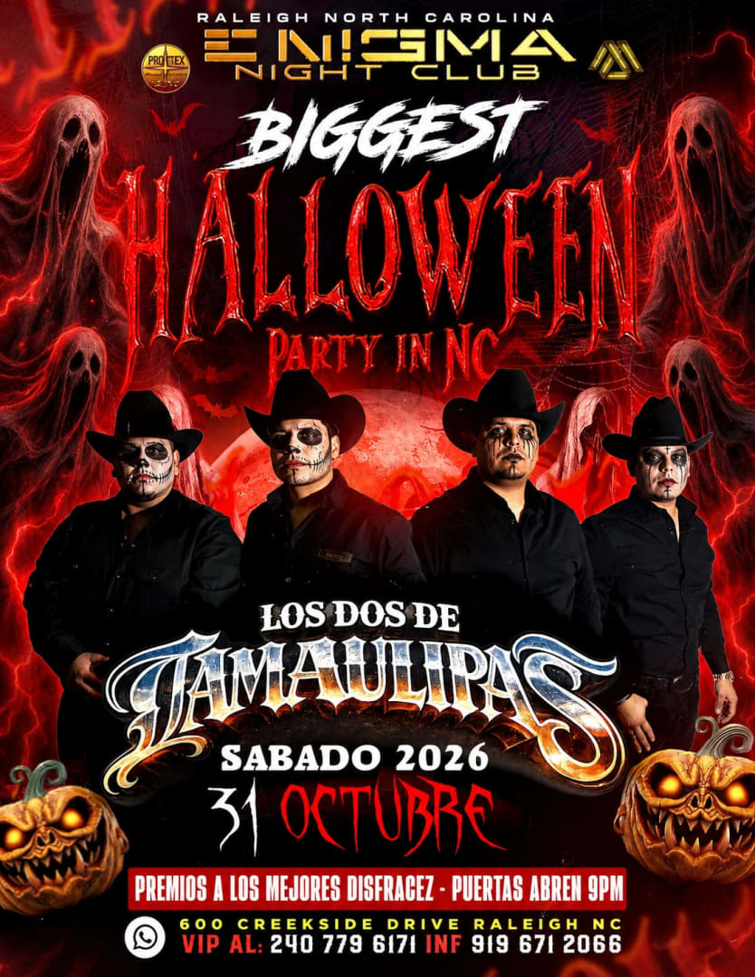 BIGGEST HALLOWEEN PARTY CON LOS DOS DE TAMAULIPAS