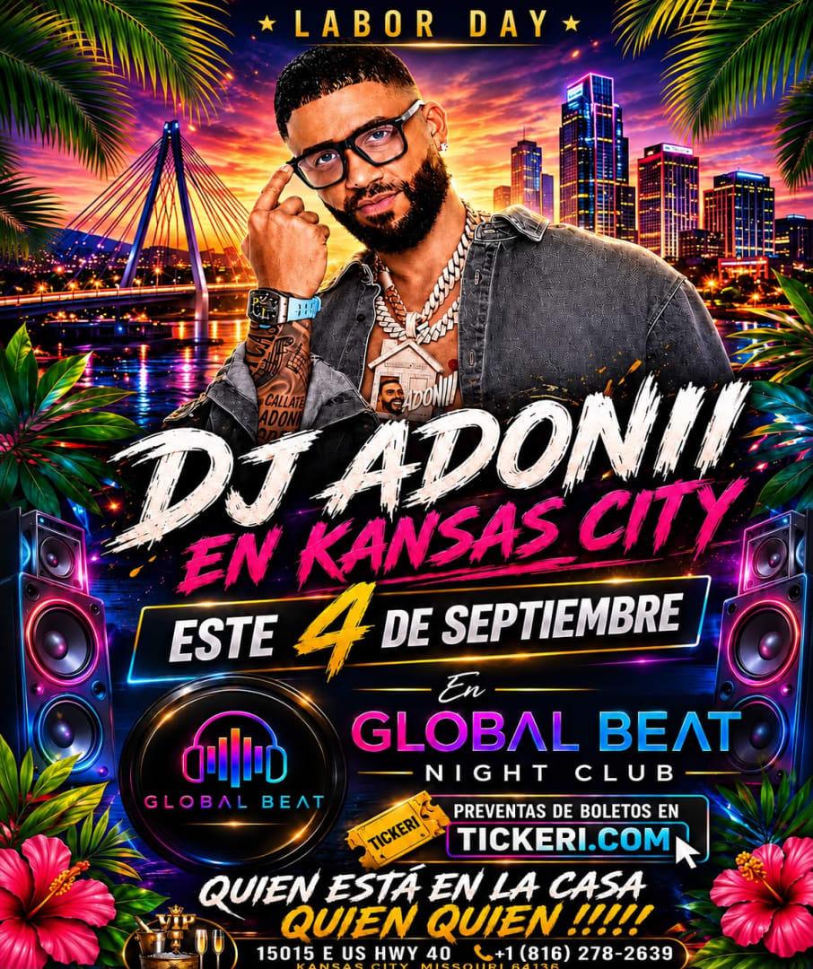 DJ ADONI EN KANSAS CITY