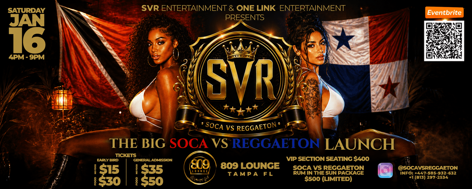 THE BIG SOCA VS REGGAETON LAUNCH