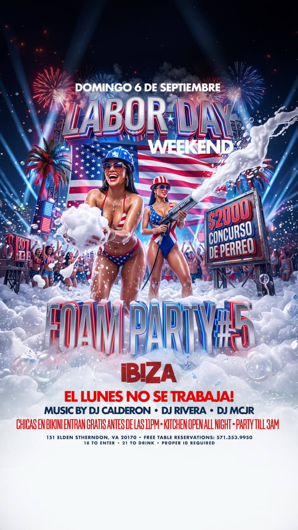 Admission tickets último foam party