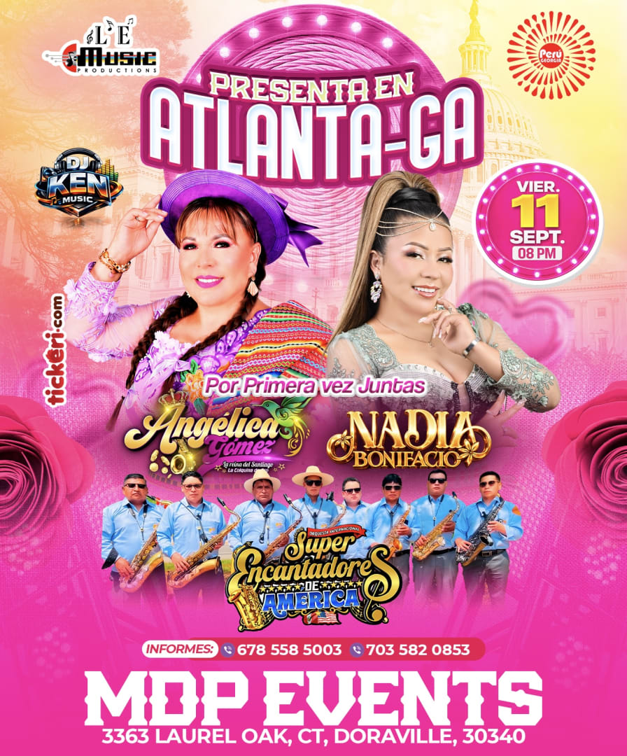 ANGELICA GOMEZ y NADIA BONIFACIO en ATLANTA