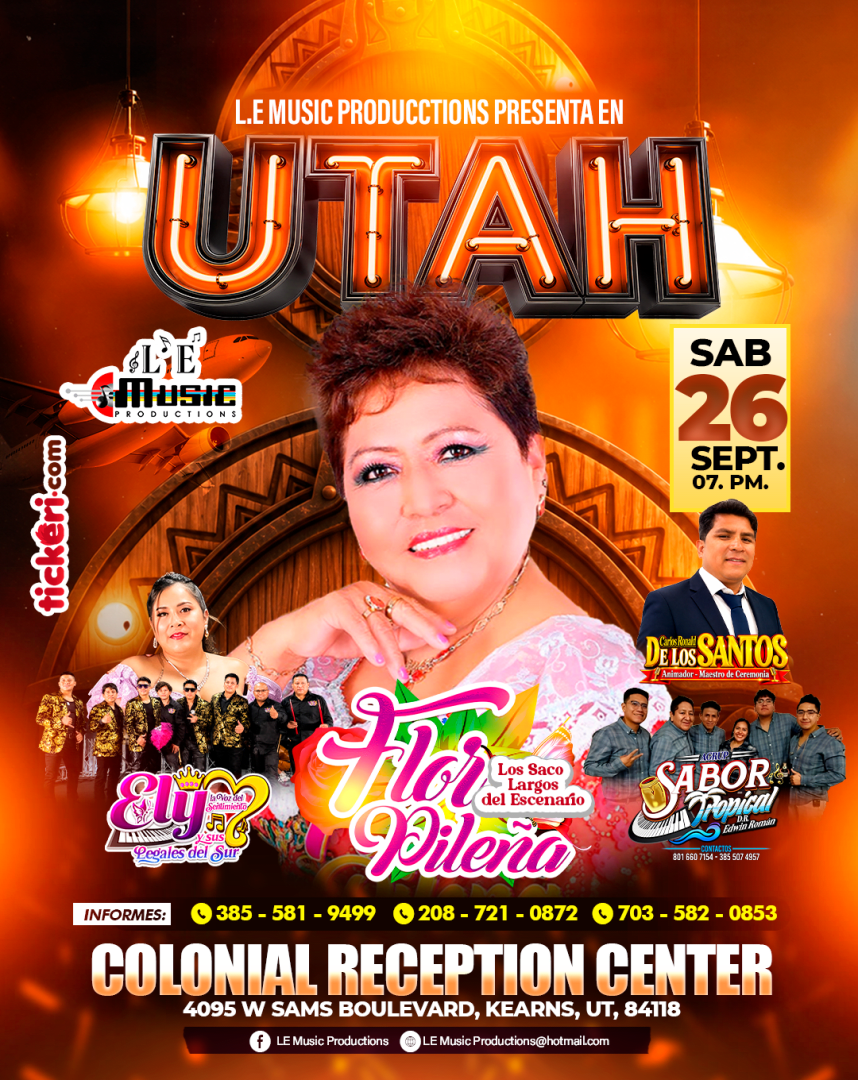 FLOR PILEÑA en UTAH