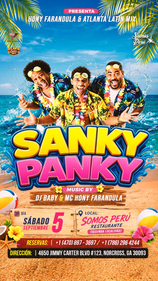 NOCHE CUBANA / SANKY PANKY EN ATLANTA