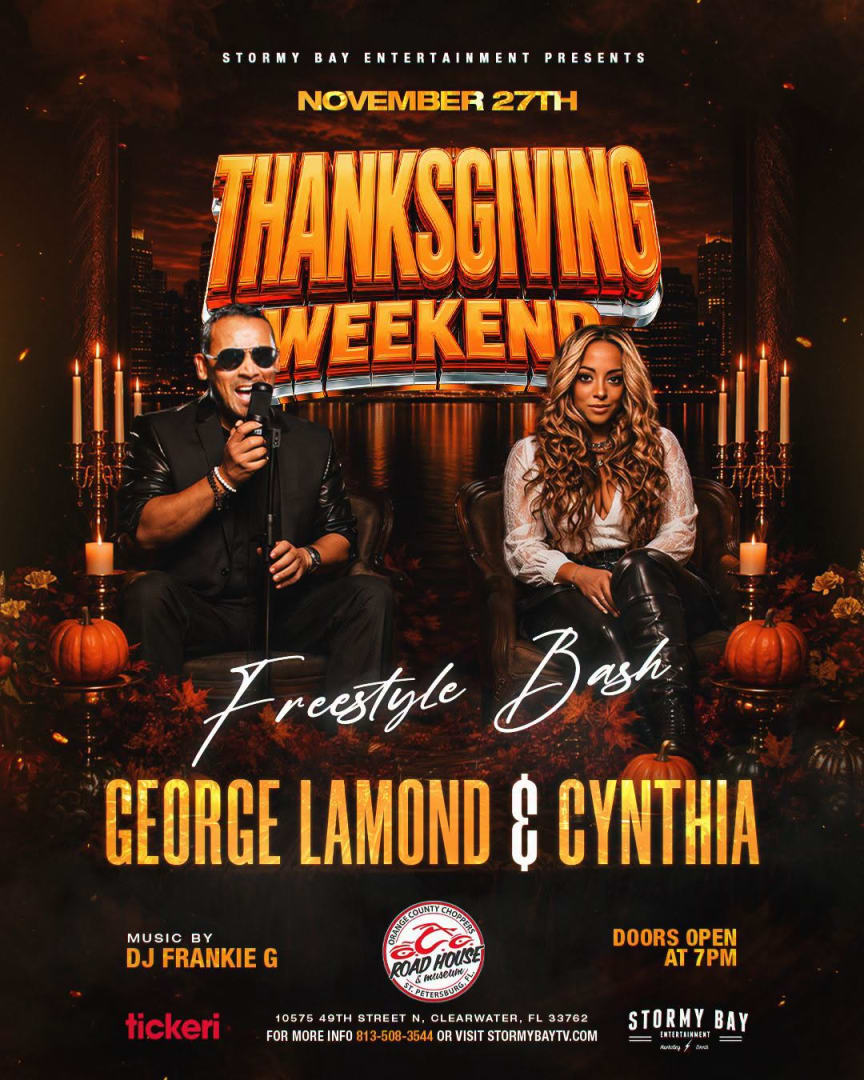 Thanksgiving Weekend Freestyle Bash w/ George Lamond and Cynthia