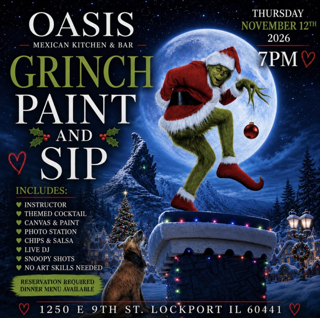 Grinch Paint & Sip