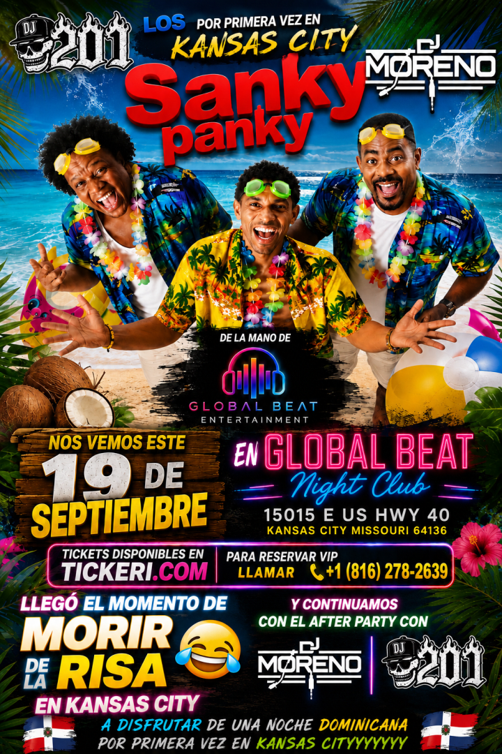 POR PRIMERA VEZ LOS SANKY PANKY EN KANSAS CITY