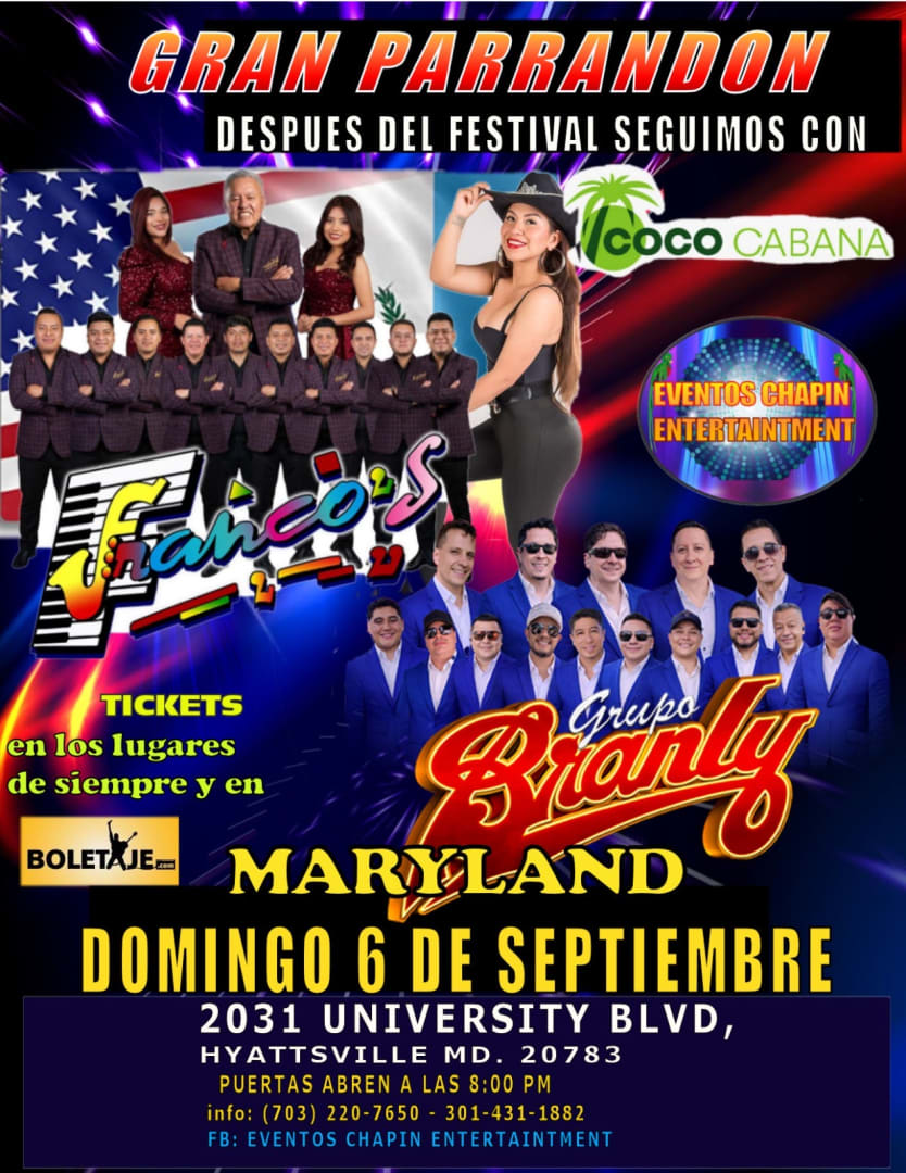 Grupo Branly & Francos- Gran Parrandon en MD
