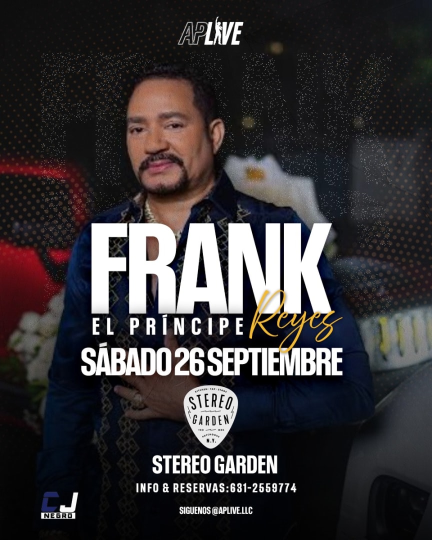 FRANK REYES – EL PRÍNCIPE DE LA BACHATA EN LONG ISLAND