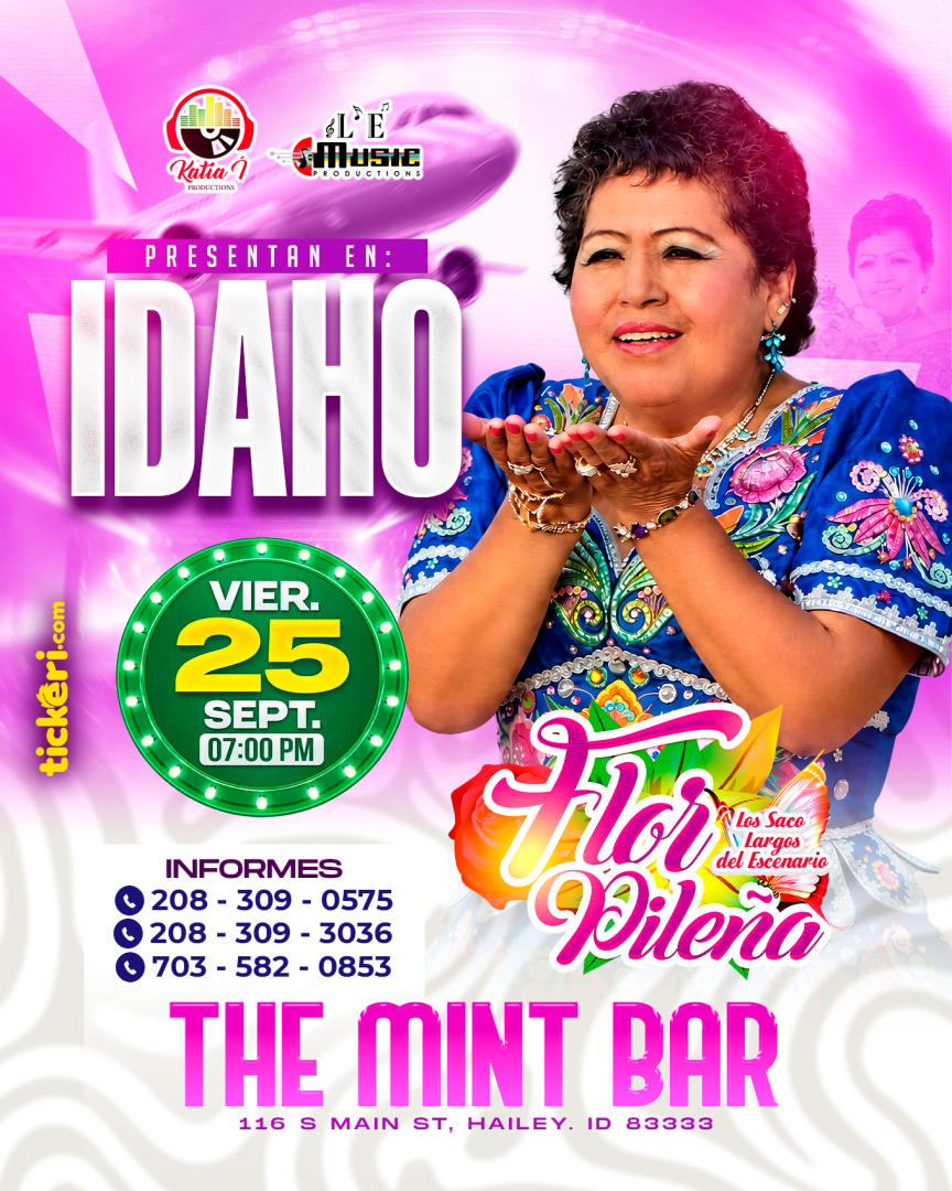 FLOr PILEÑA en IDAHO