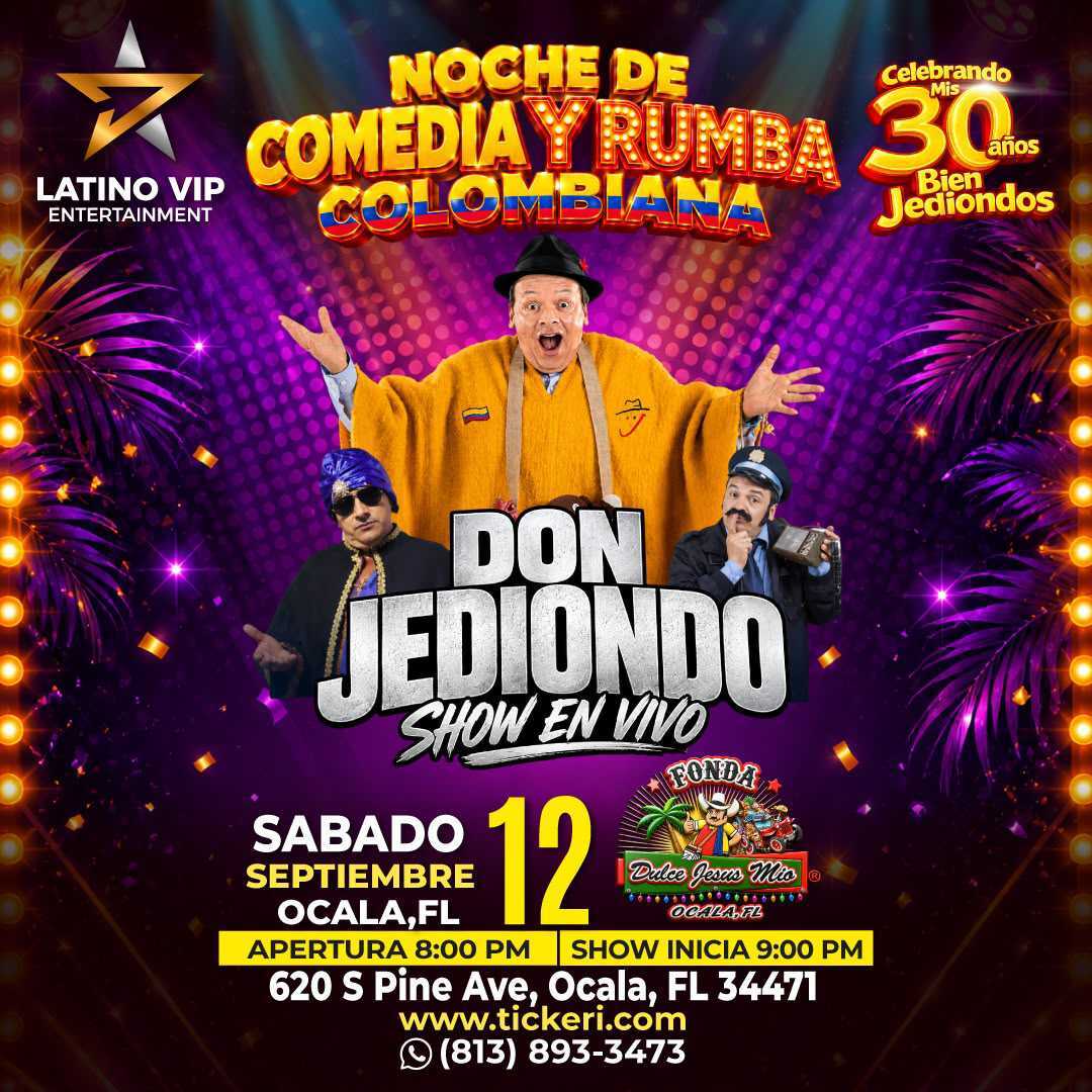 Don Jediondo en Ocala – Gira USA 2026