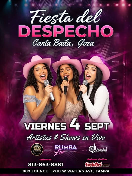 LA FIESTA DEL DESPECHO EN TAMPA