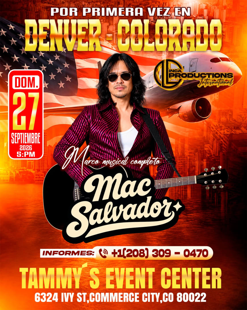 MAC SALVADOR - GIRA TOUR 2026 USA