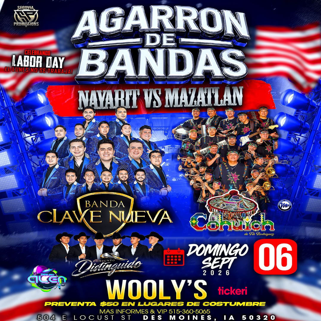 Banda Cohuich , Banda Clave Nueva y mas en Des Moines, IA
