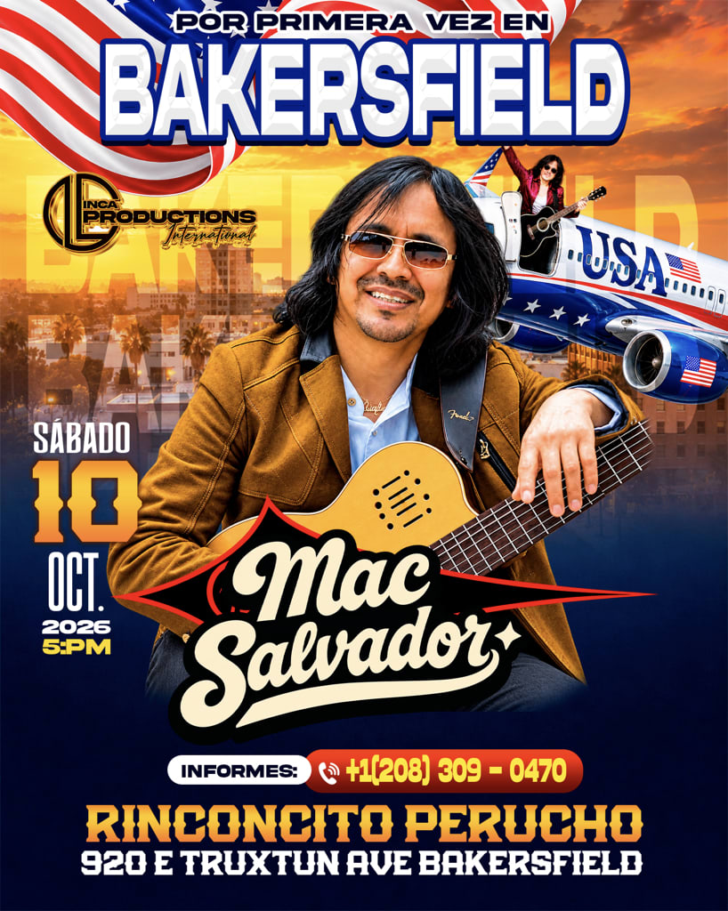 MAC SALVADOR - GIRA TOUR 2026 USA