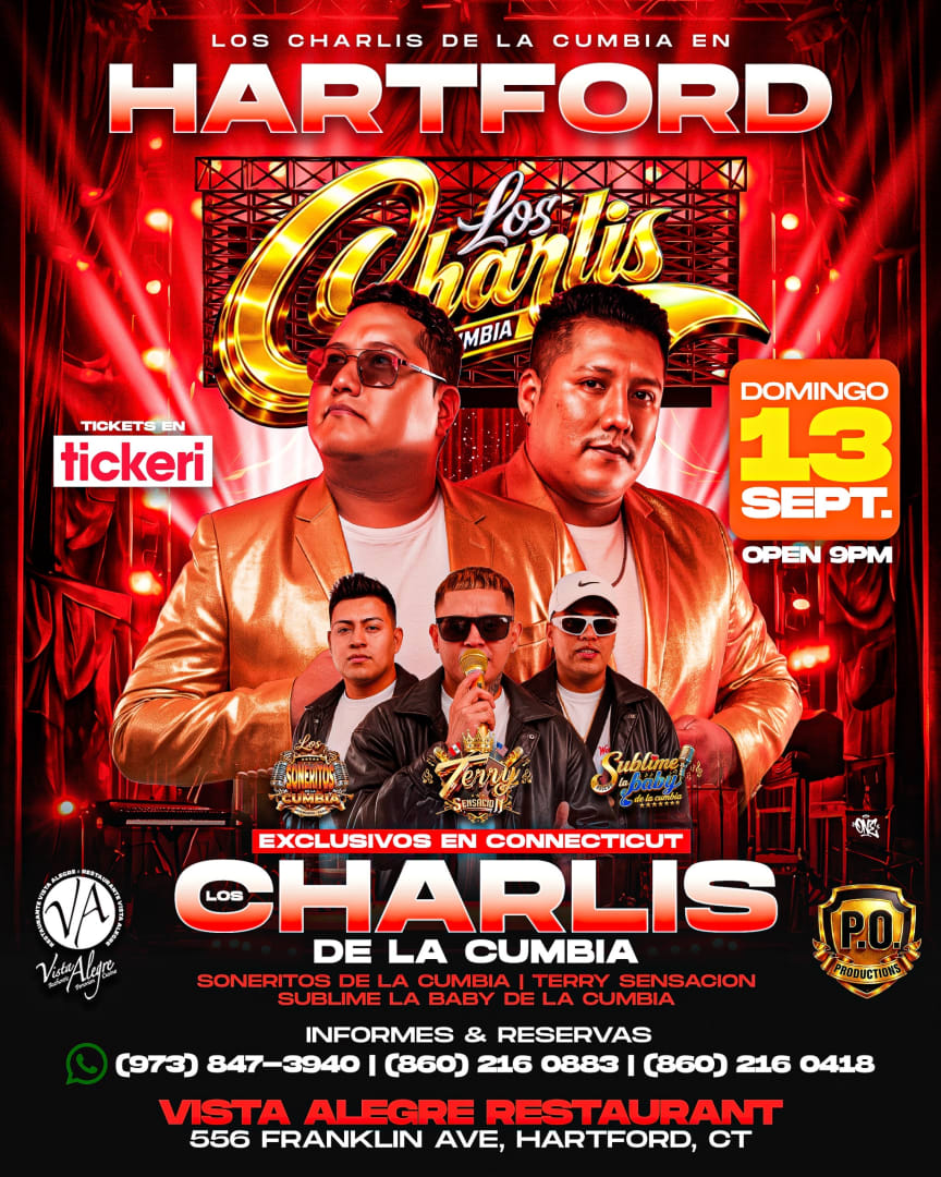 Charlis de la cumbia en Hartford ct