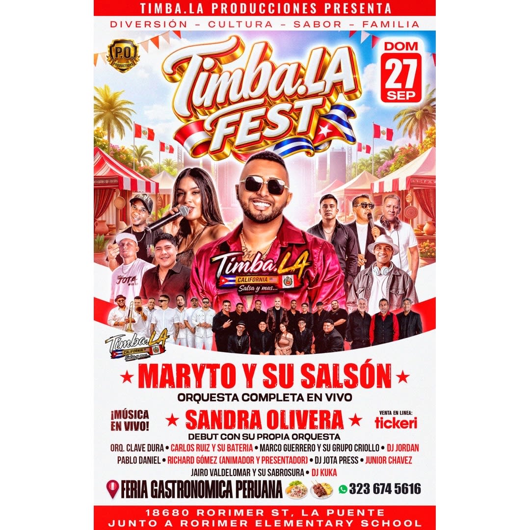 Timba.la fest 2026 (Marito y su salsón)