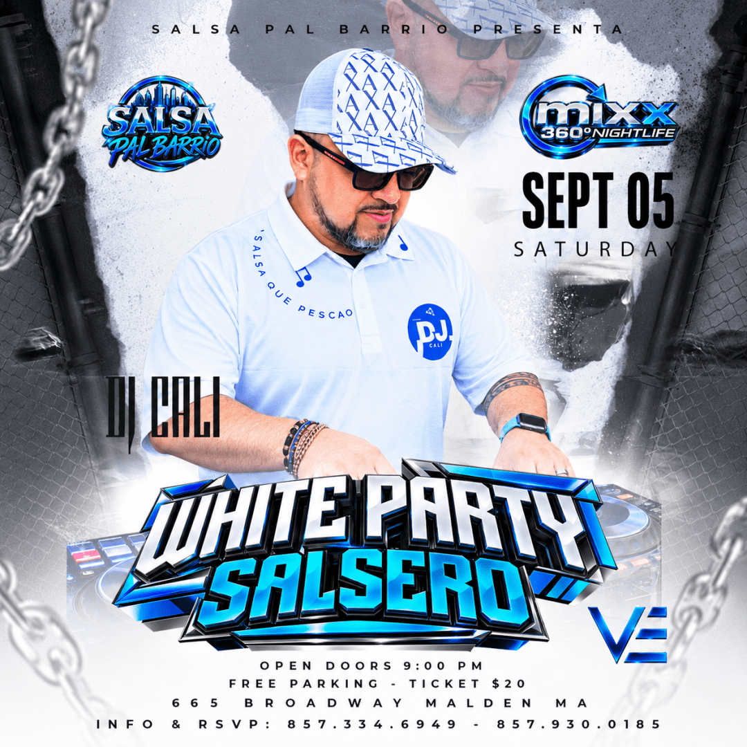 WHITE PARTY SALSERO