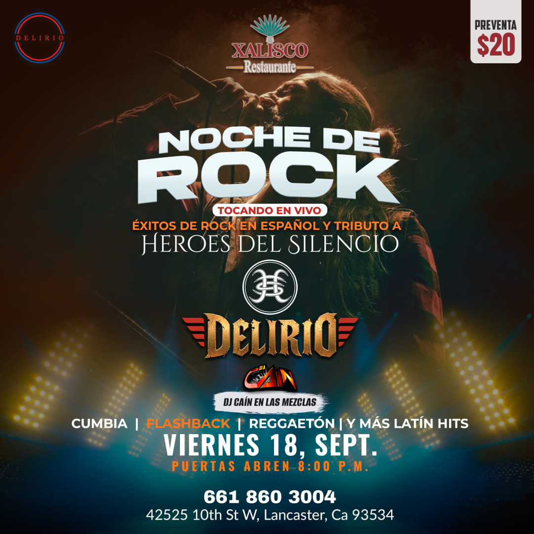 Rock en Español en el Xalisco