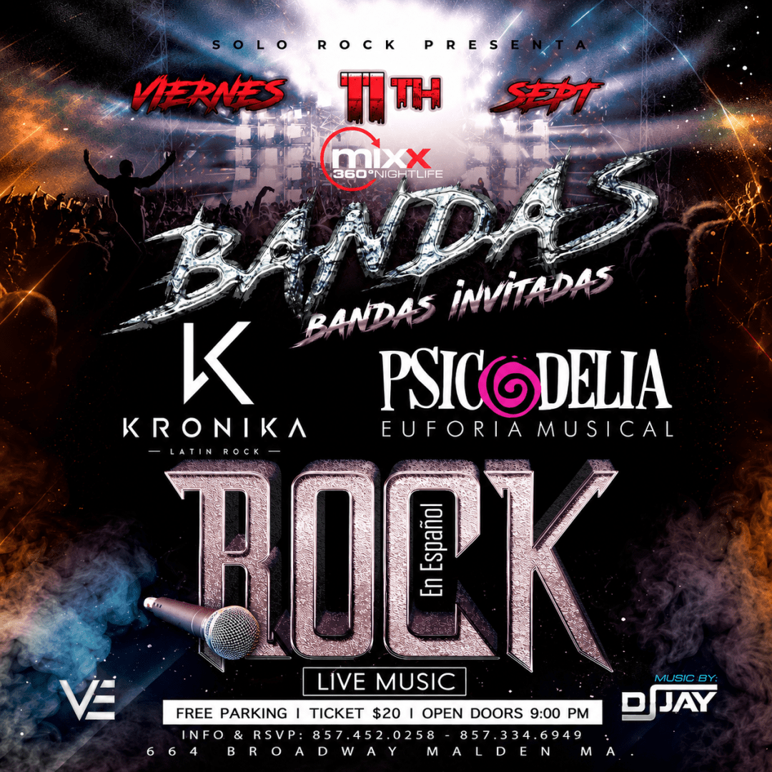 SOLO ROCK PRESENTA: KRONIKA VS PSICODELIA