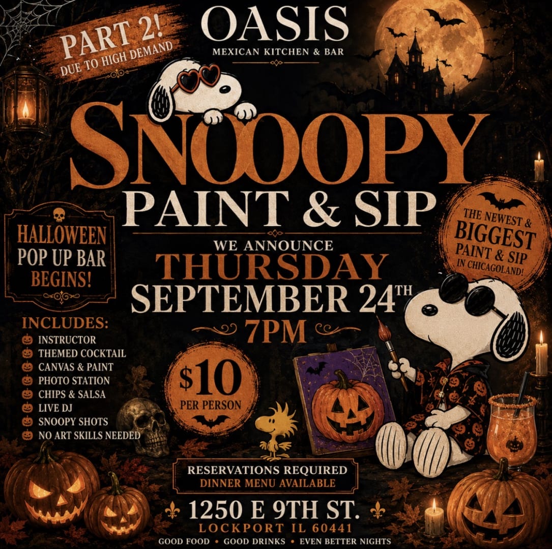 SNOOPY PAINT & SIP PT. 2