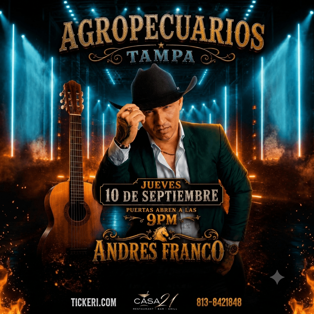 Andrés Franco “El Agropecuario”, Raspa y Guaro - Tampa