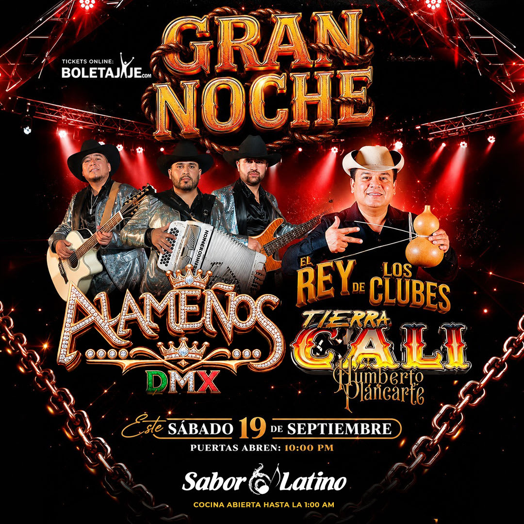 ALAMEÑOS DMX, TIERRA CALI | SABOR LATINO