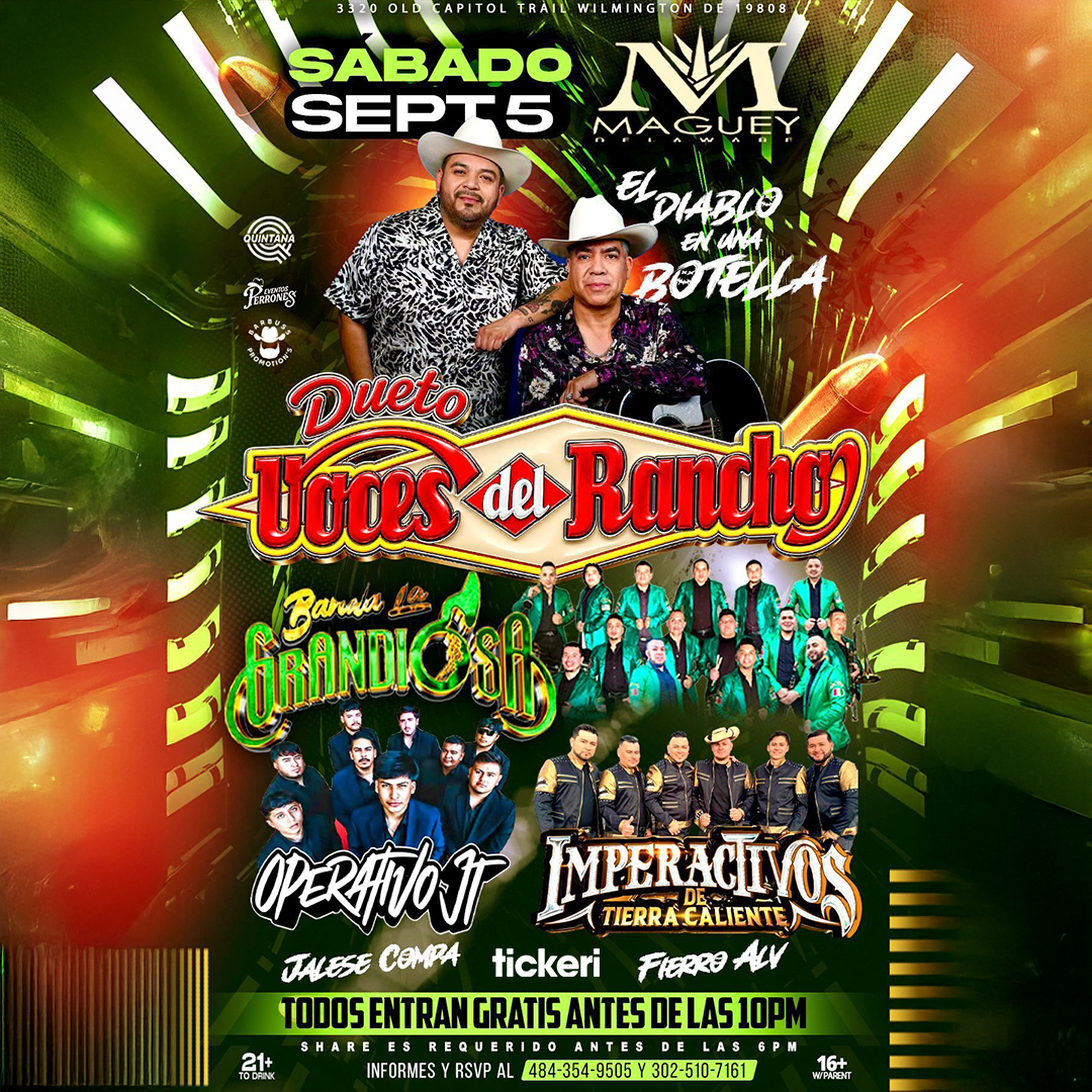 Dueto Voces del Rancho & Banda la Grandiosa y muchas mas en vivo