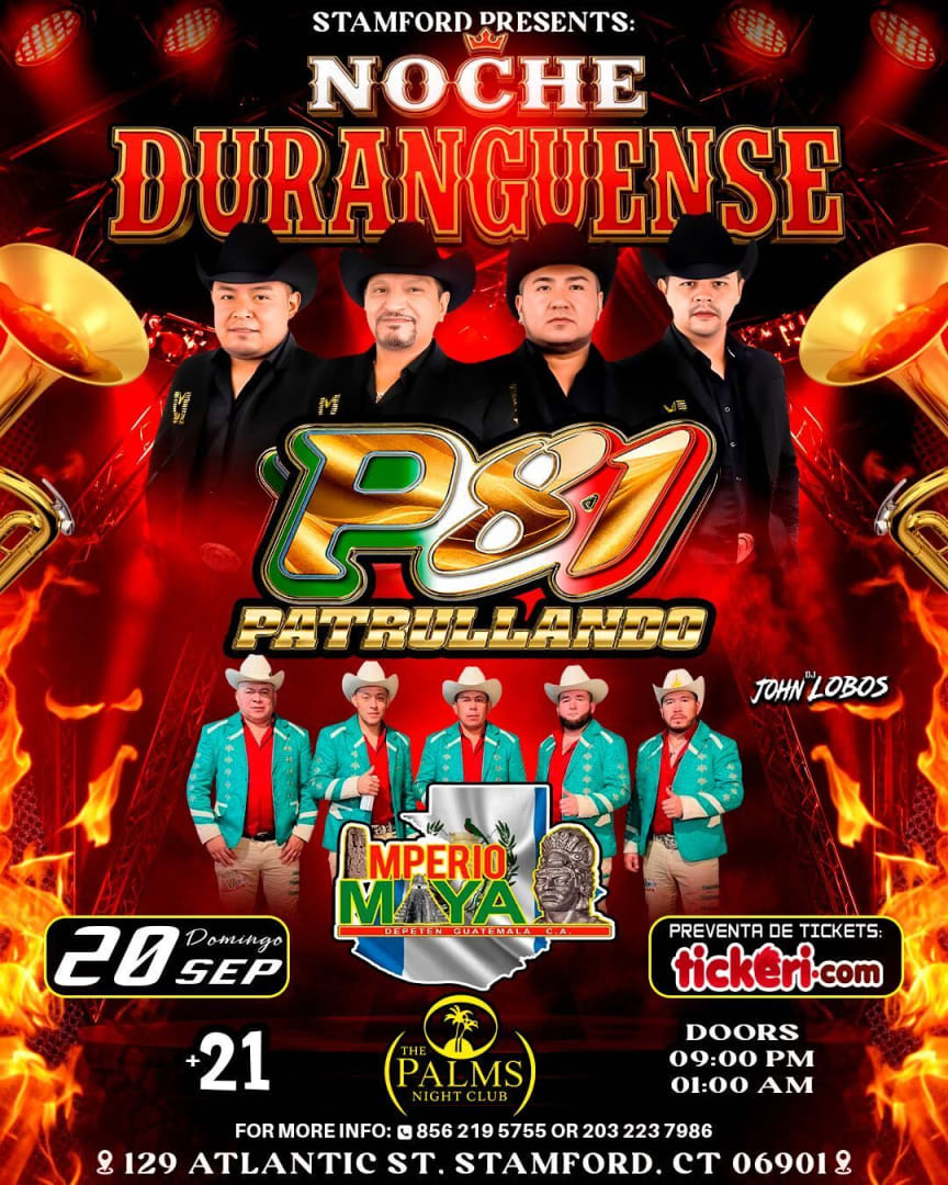 Noche Duranguese con P81 Patrullando & Imperio Maya en vivo