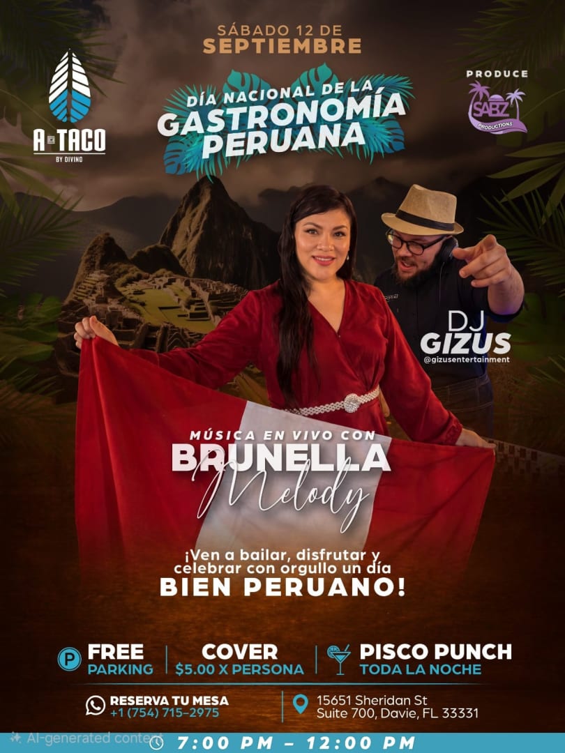 PERUVIAN GASTRONOMY DAY PARTY