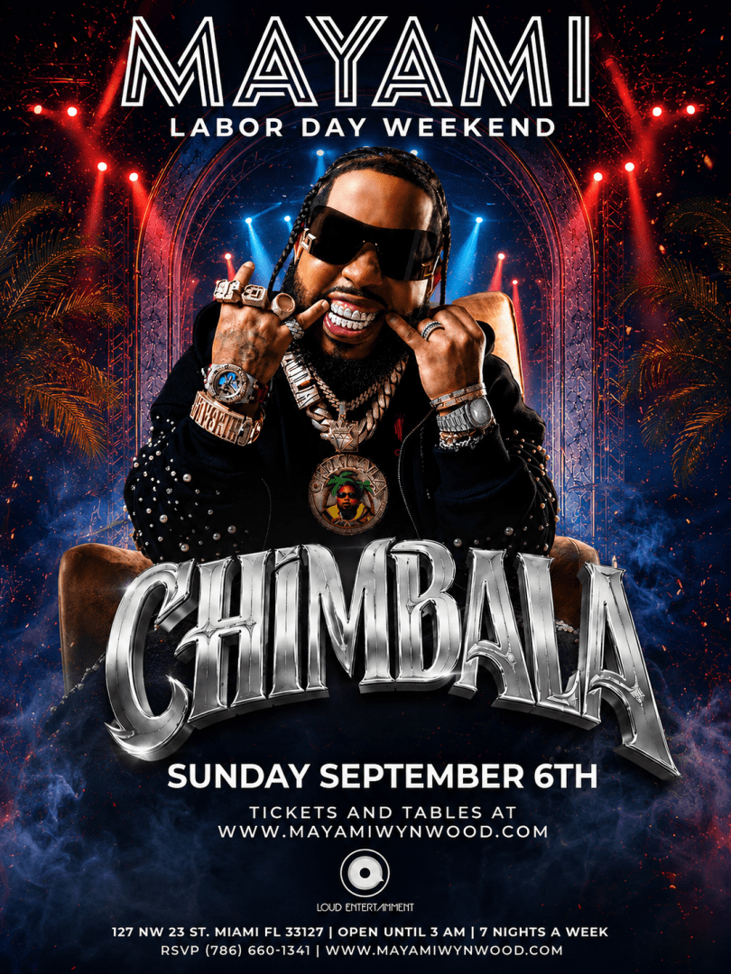 Chimbala at Mayami Wynwood | Labor Day Weekend