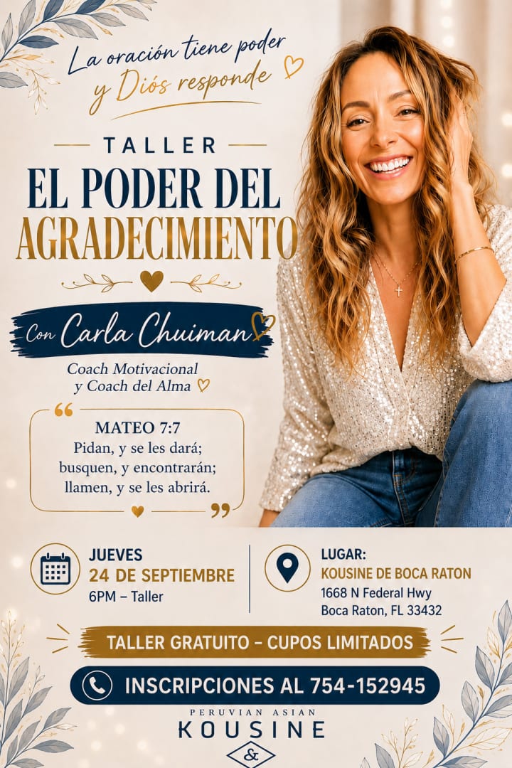 EL PODER DEL AGRADECIMIENTO