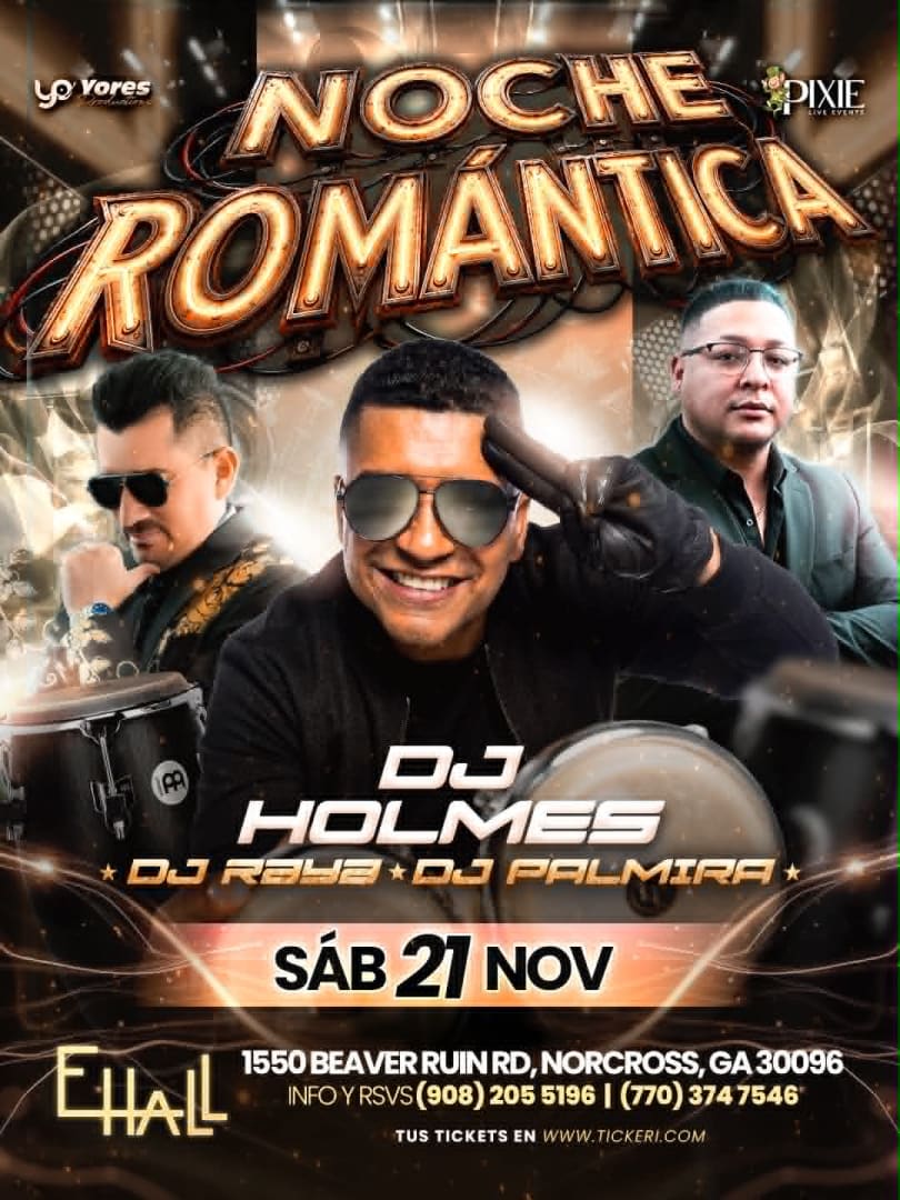 Noche Romantica Con Dj Holmes