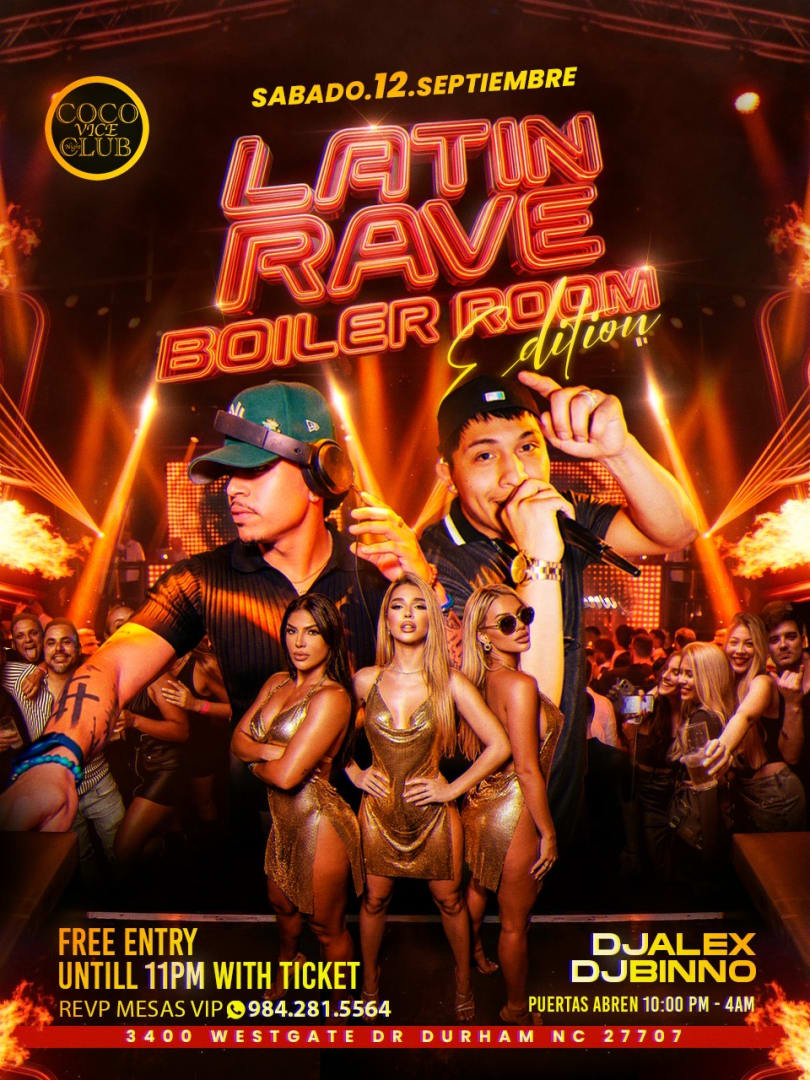 LATÍN RAVE BOILER ROOM EDITION