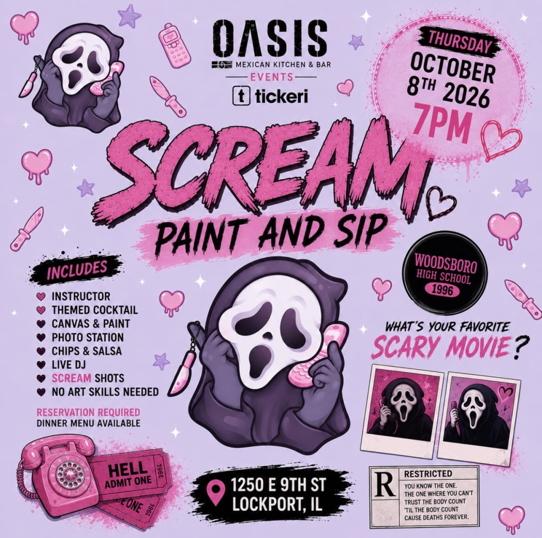 SCREAM PAINT & SIP