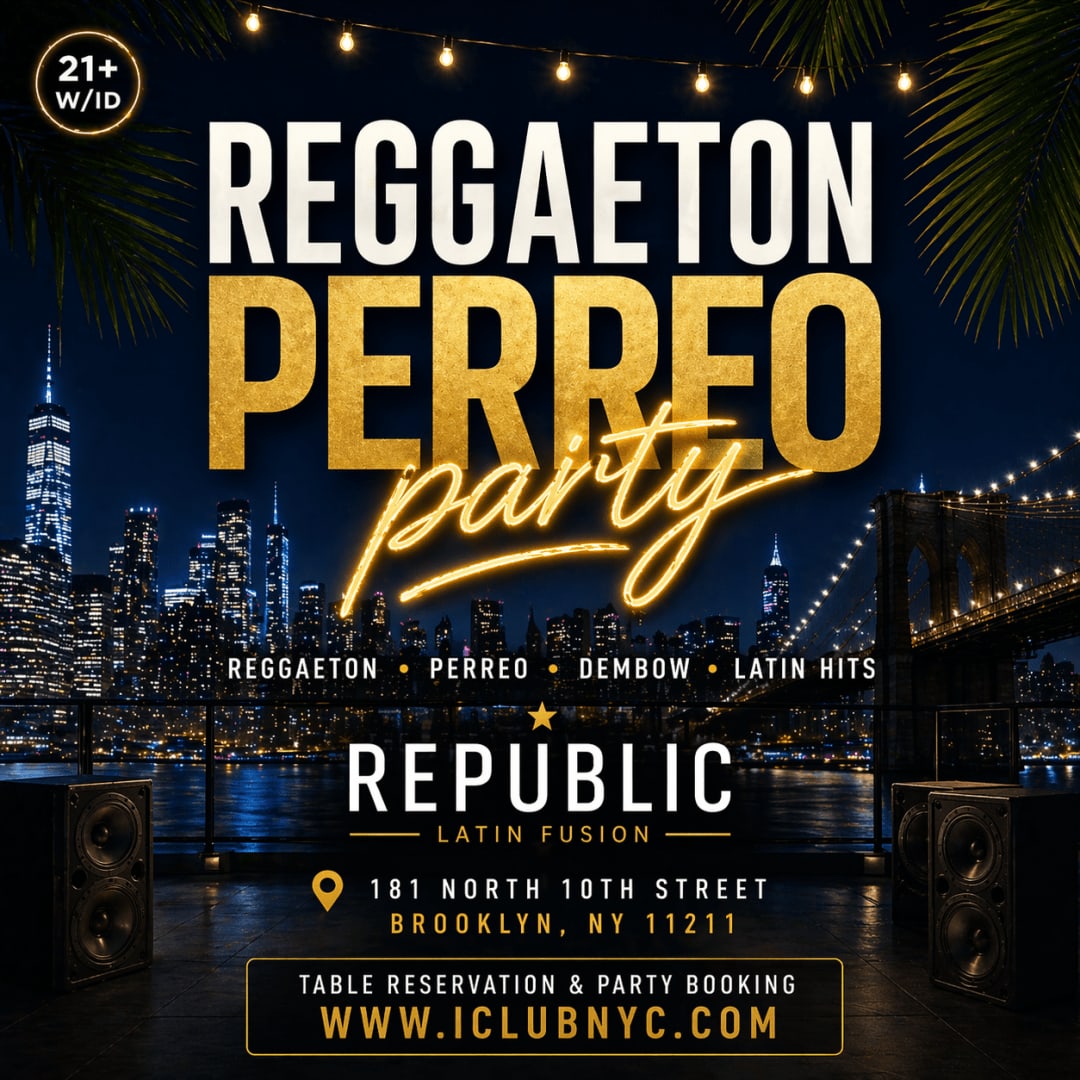 REGGAETON PERREO PARTY @ REPUBLIC LATIN FUSION BK