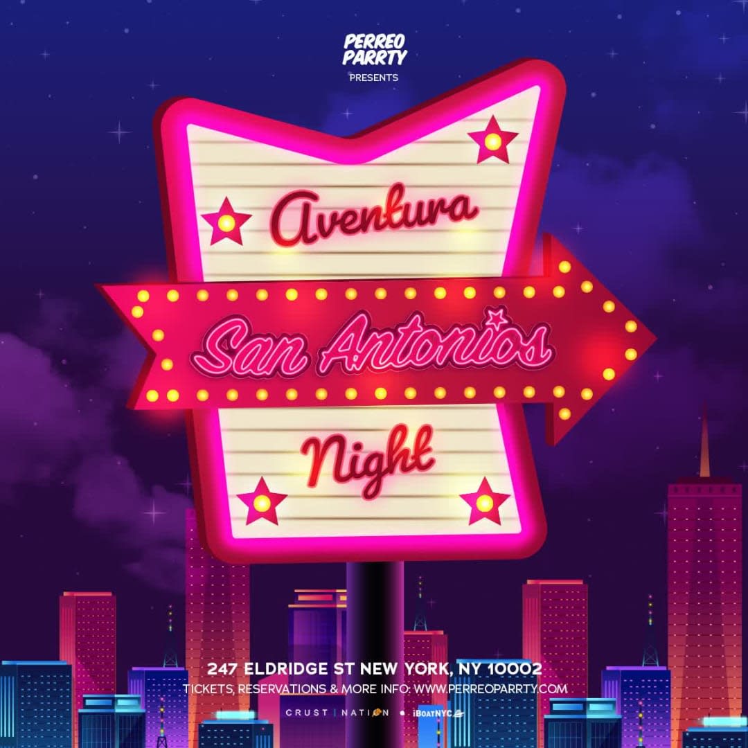 Aventura Night - #1 Bachata Party at San Antonios NYC