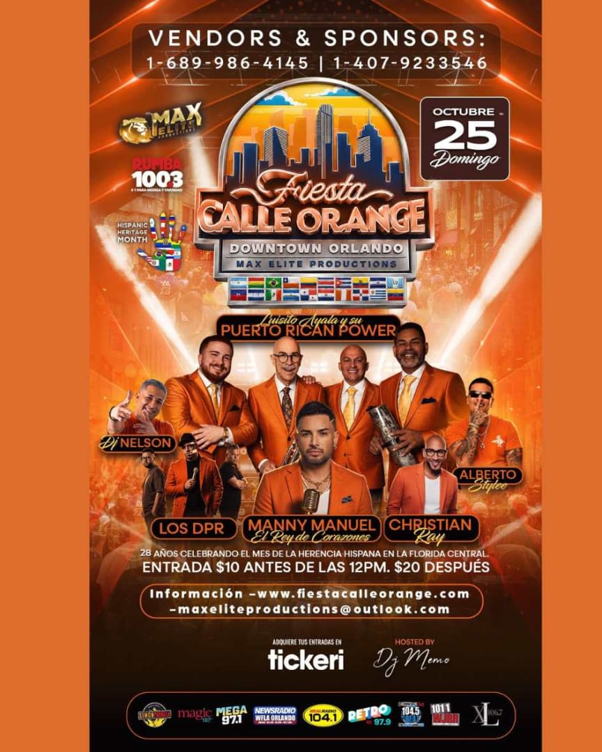 Fiesta Calle Orange 2026