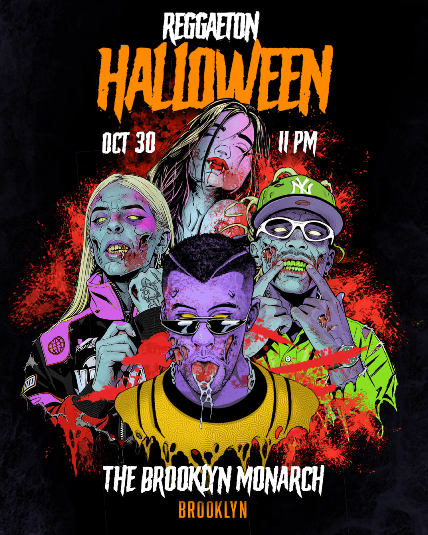 Reggaeton Halloween OCT 30 (21+)
